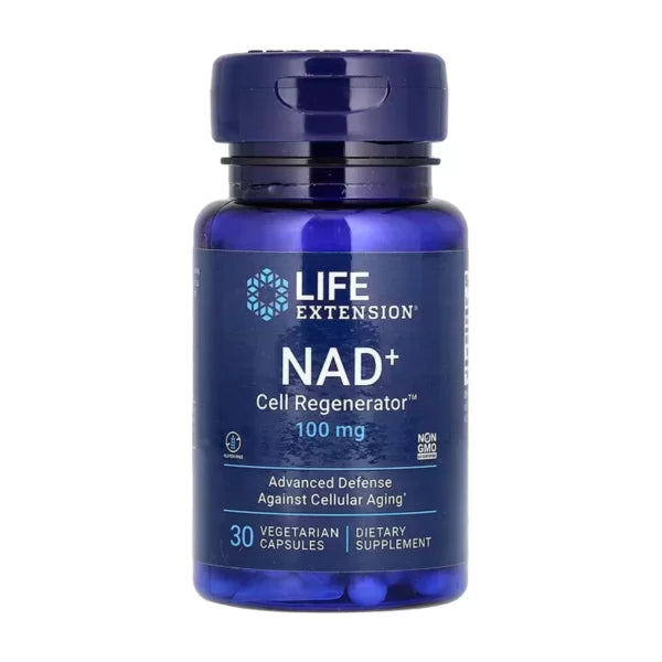 كبسولات ناد بلس لايف اكستينشن (NAD+) Life Extension تركيز 100مجم عدد 30 كبسولة